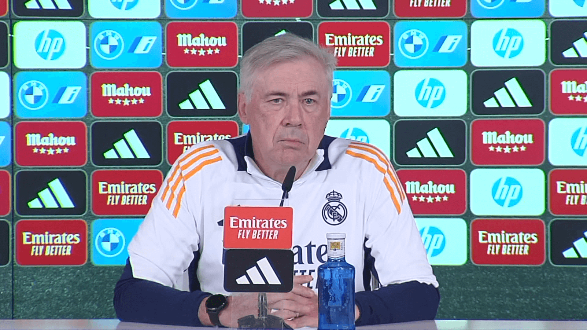 Ancelotti, en rueda de prensa