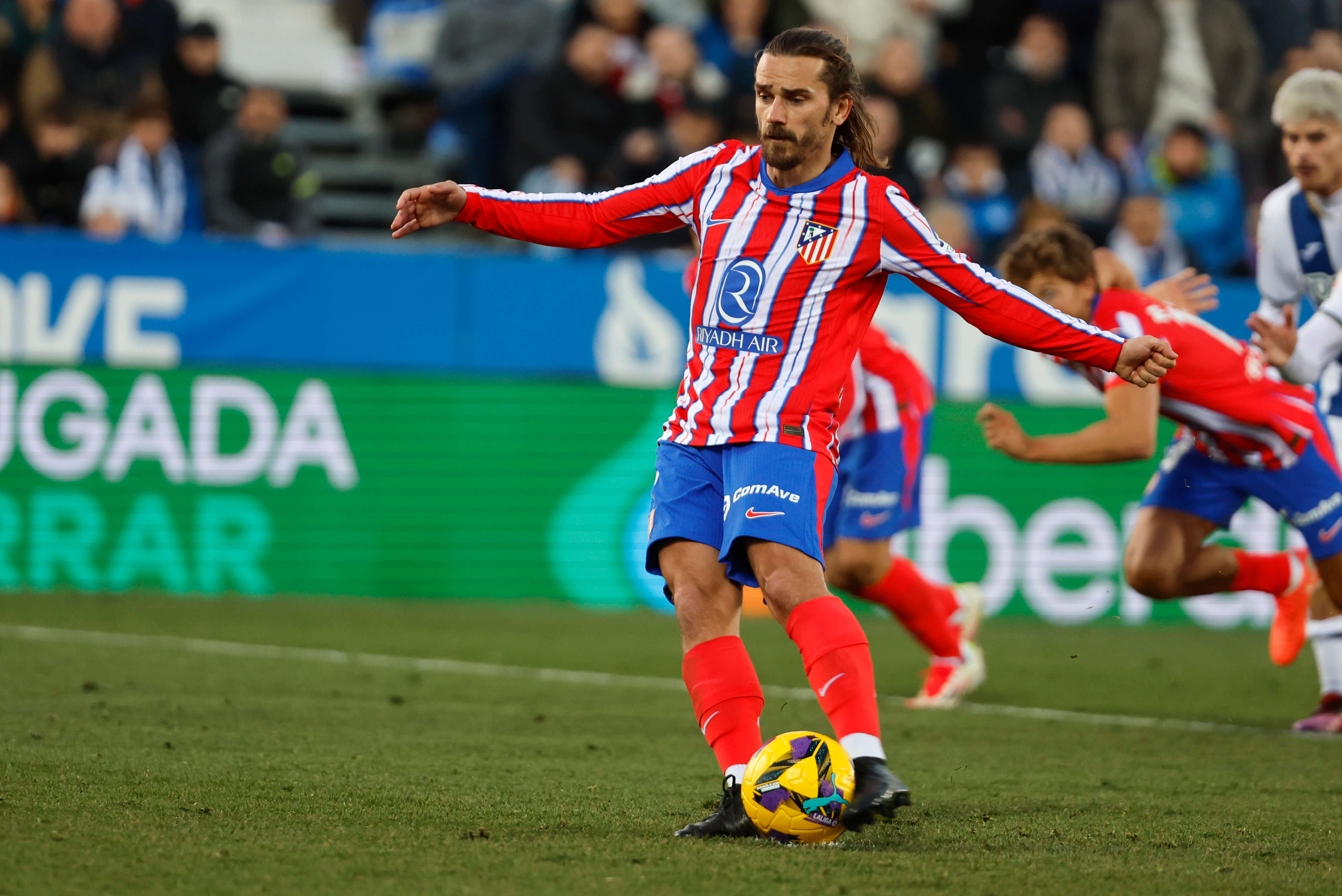 Antoine Griezmann en el CD Leganés - Atlético de Madrid (foto: EFE)