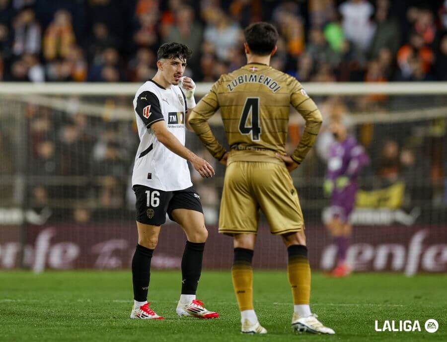 Diego López, ante la Real Sociedad (Foto: LALIGA).