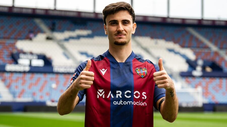 Álex Forés, nuevo jugador del Levante (Foto: LUD).