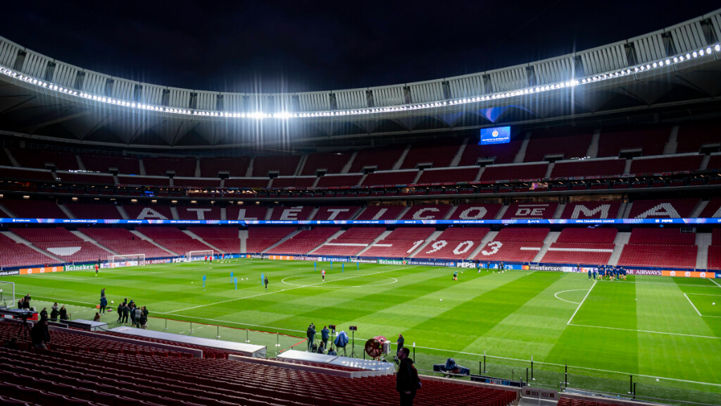 El Metropolitano espera este sábado al Atlético y al Athletic Club.