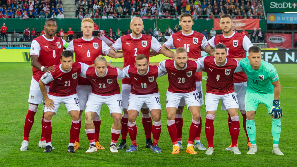 David Alaba (izquierda) y Alexander Schlager (derecha) en un partido con Austria (Cordon Press)