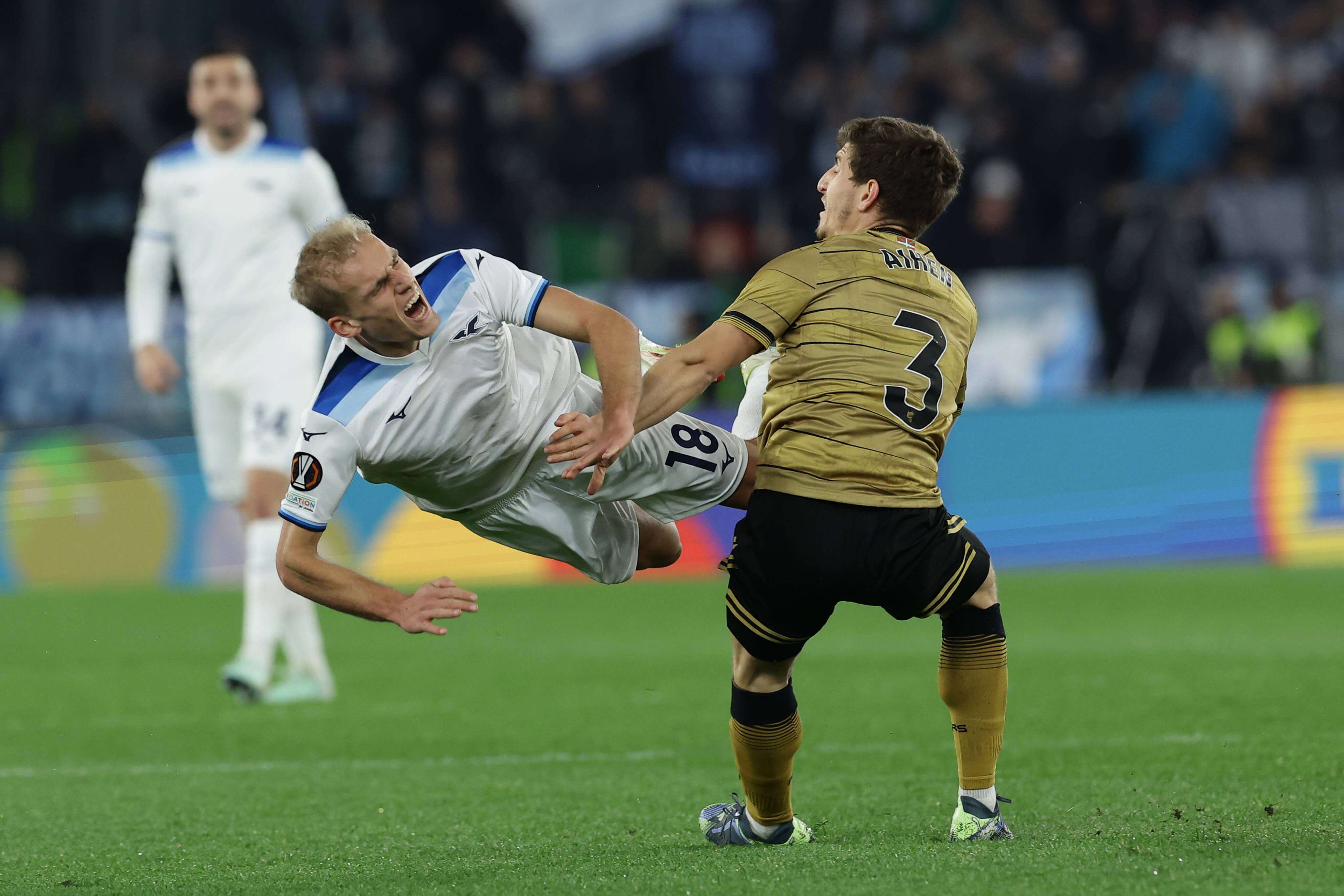 Falta de Aihen Muñoz en el Lazio - Real Sociedad (Foto: CordonPress).