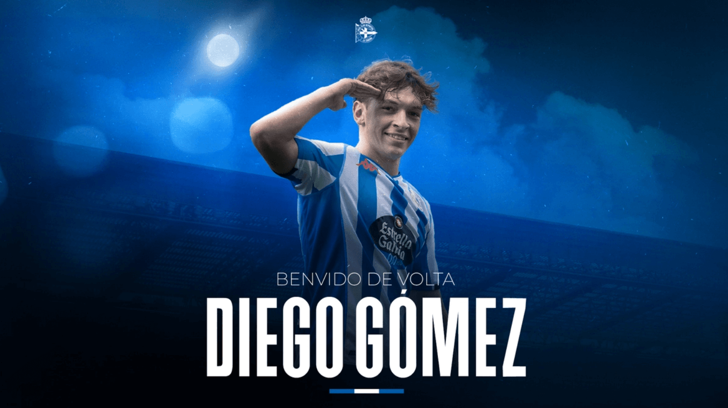 Diego Gómez regresa al Dépor (Foto: RCD).