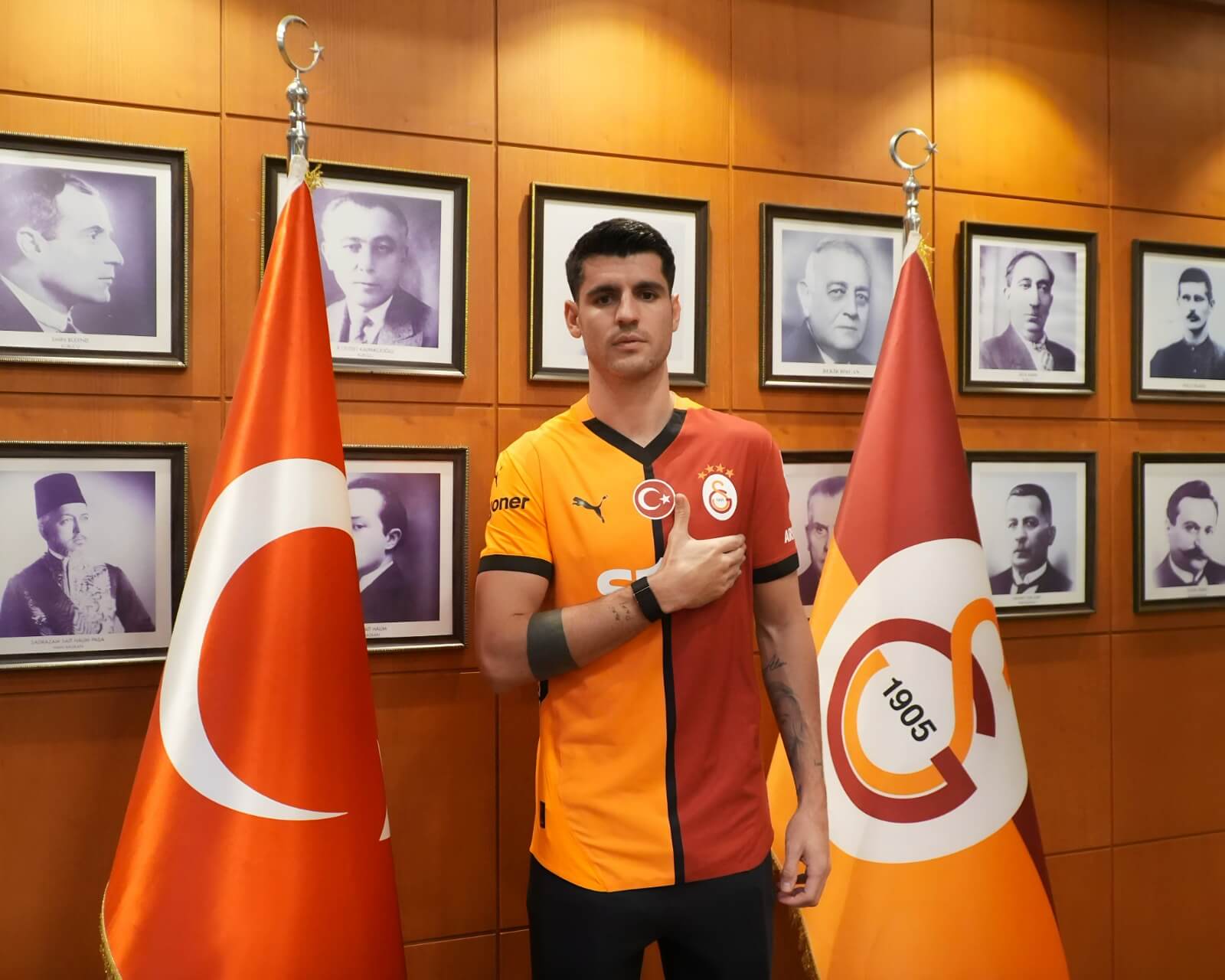 Álvaro Morata. (Foto: Galatasaray SK)