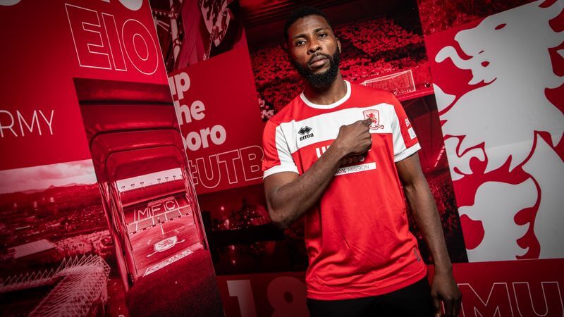 Kelechi Iheanacho, con el Middlesbrough (Foto: Middlesbrough). 