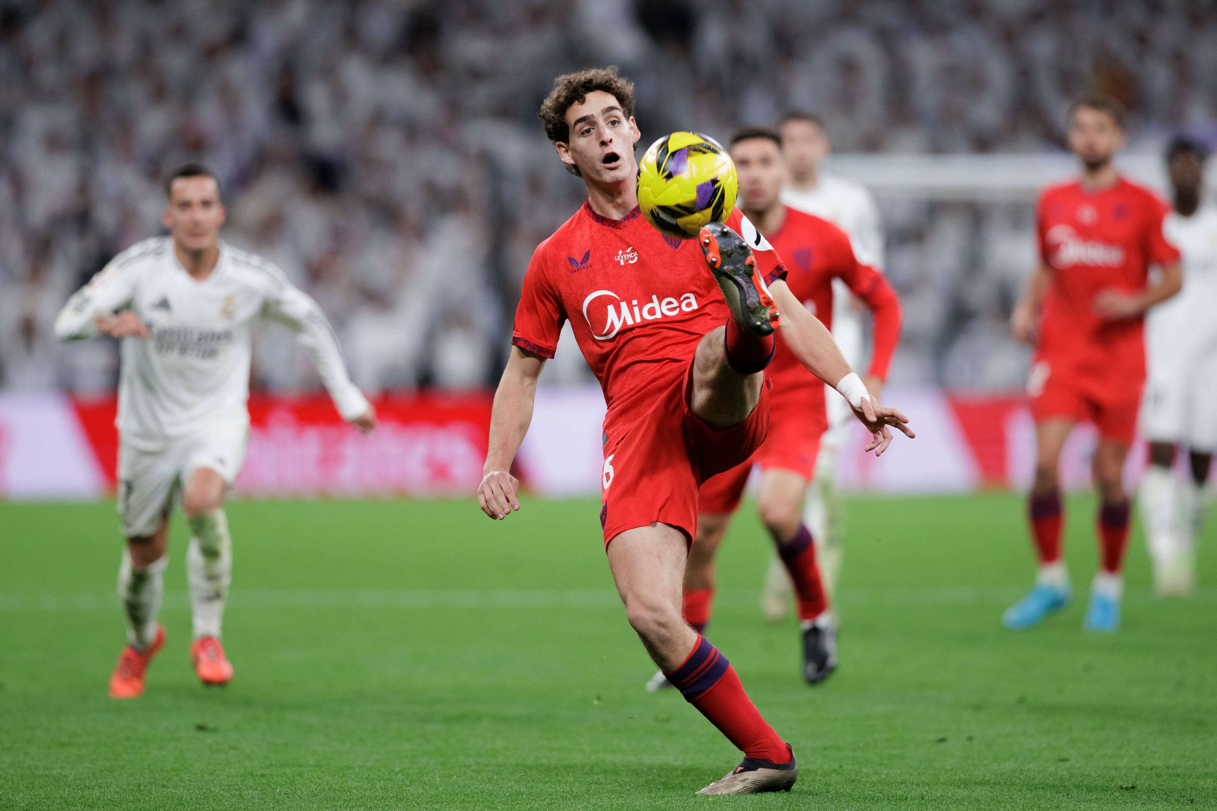 Manu Bueno, en el Real Madrid-Sevilla (Foto: Cordon Press).