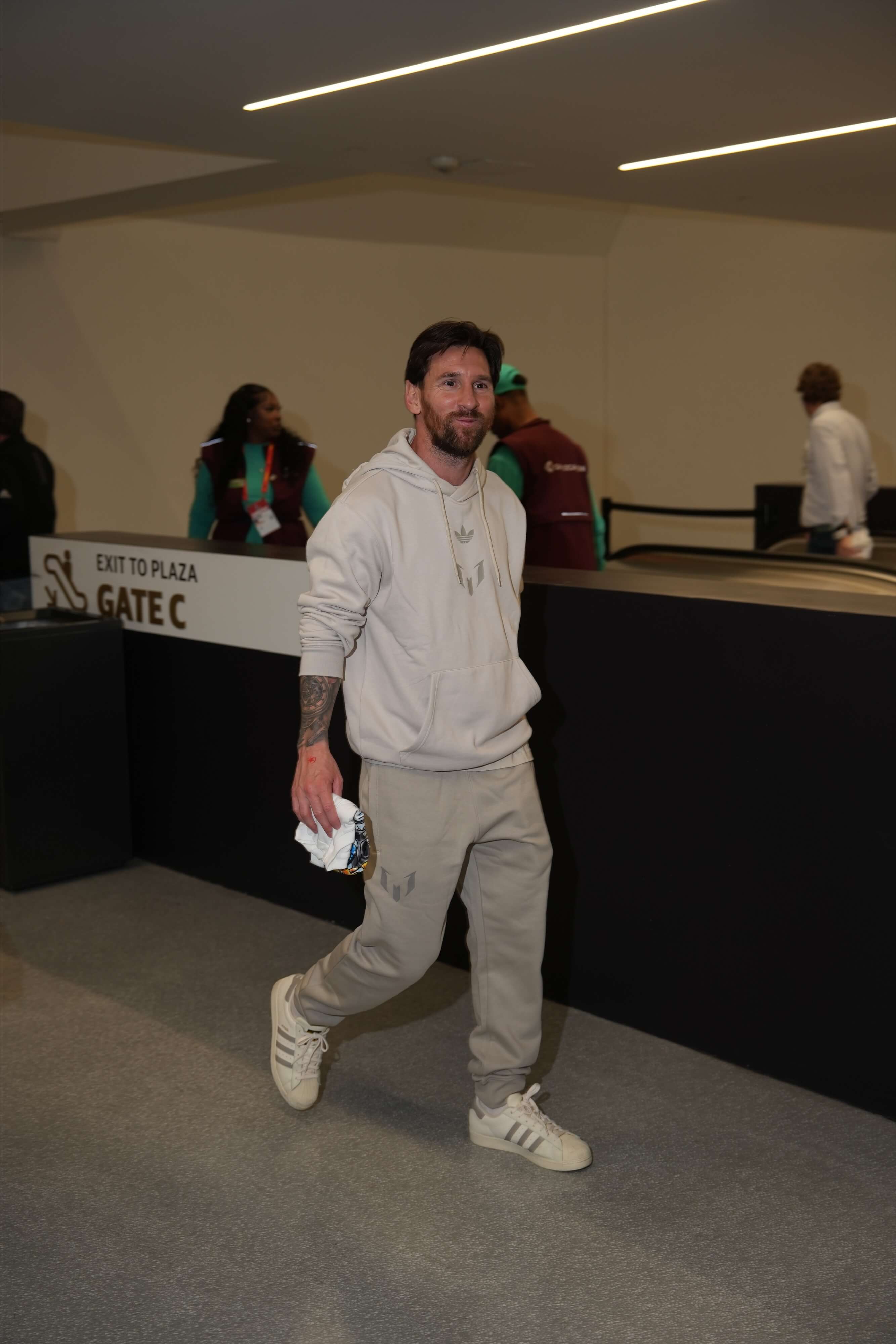 Leo Messi, presente en la Super Bowl (Fuente: NFL)