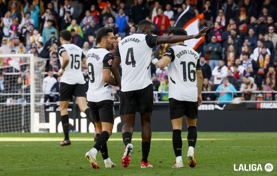 Gol de Mouctar Diakhaby ante el CD Leganés (Foto: LALIGA).