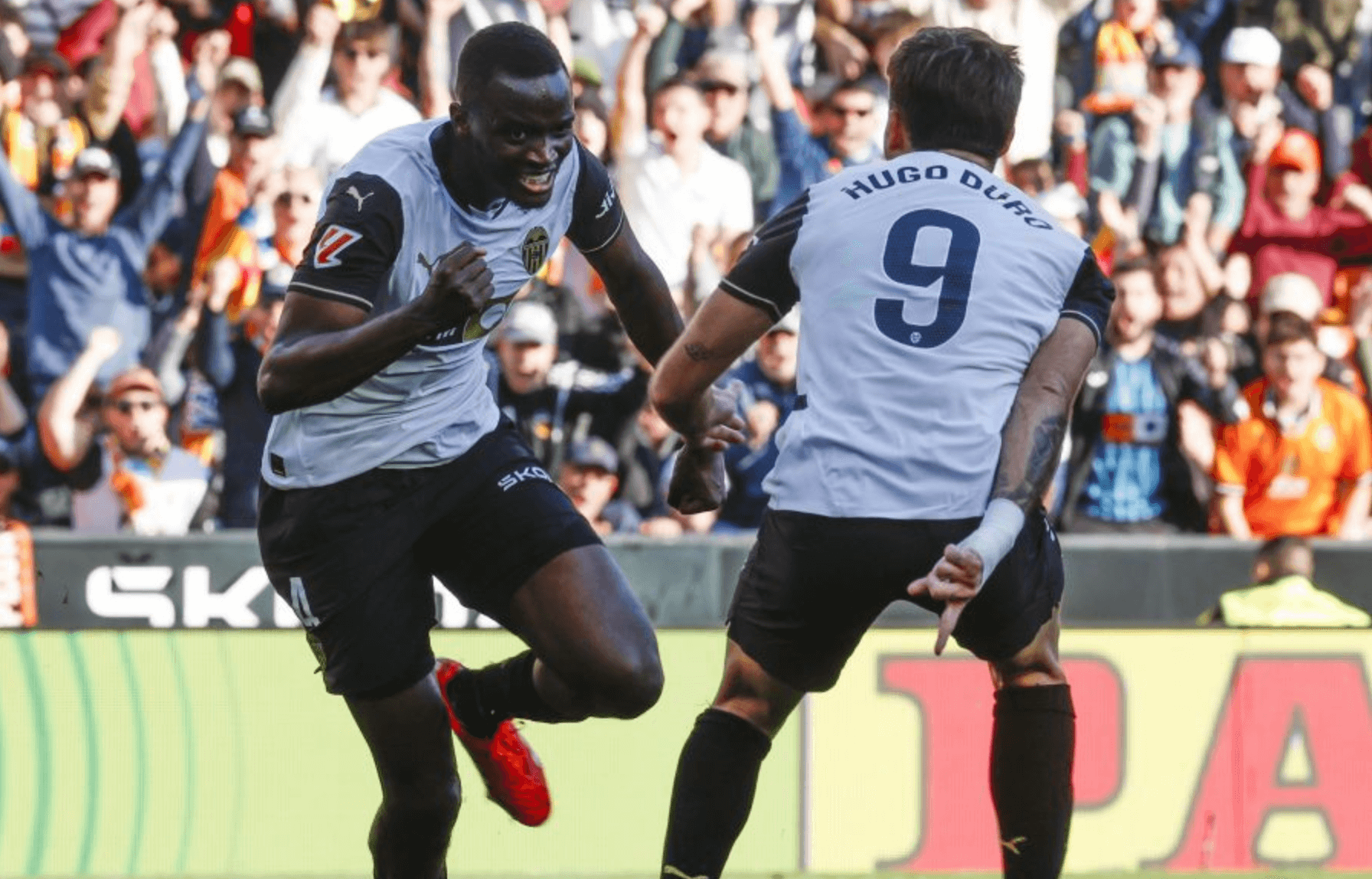 Gol de Mouctar Diakhaby ante el CD Leganés (Foto: LALIGA).