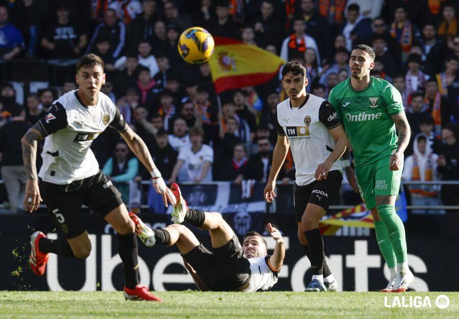 José Luis Gayà. ante el CD Leganés (Foto: LALIGA).