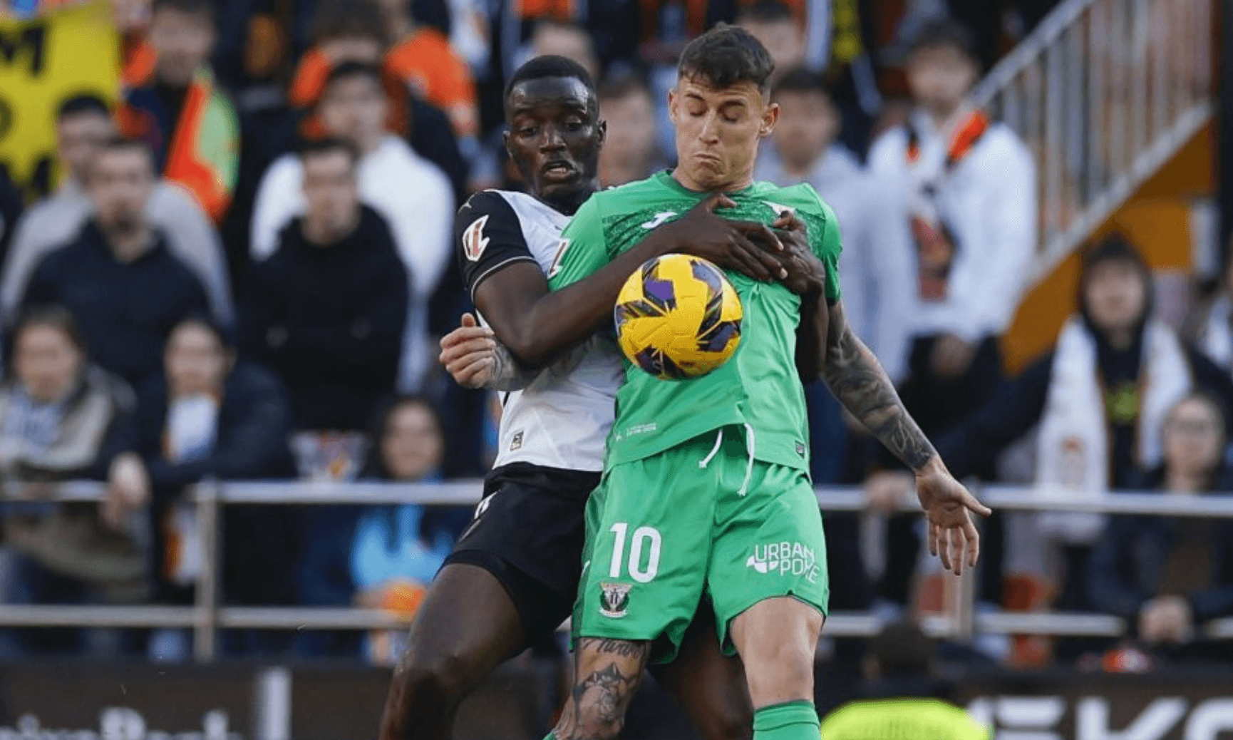 Mouctar Diakhaby. ante el CD Leganés (Foto: LALIGA).