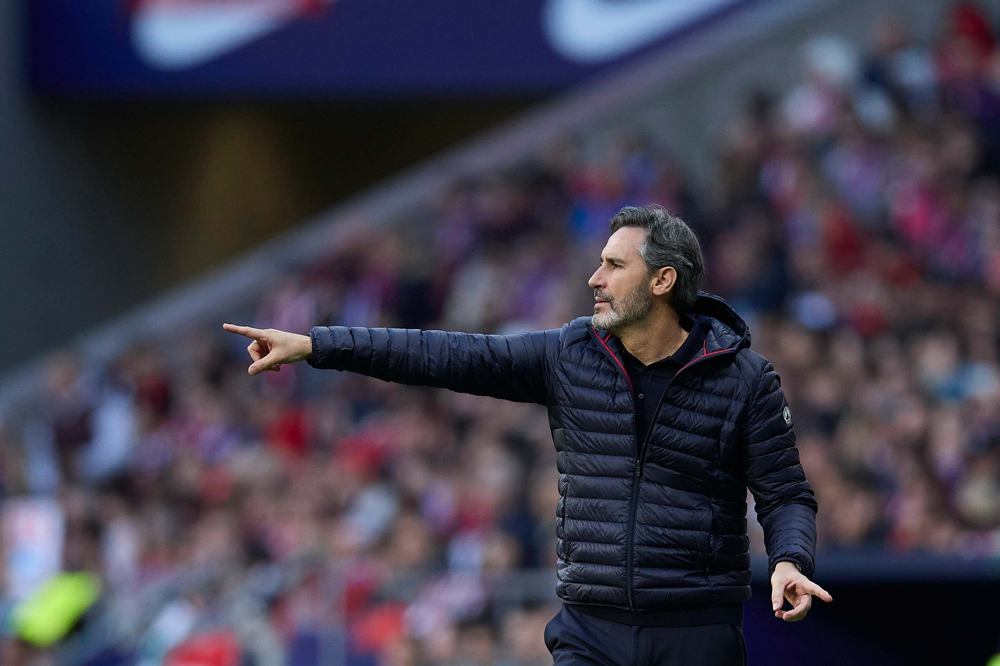 Vicente Moreno, en un partido de Osasuna (Foto: Cordon Press).