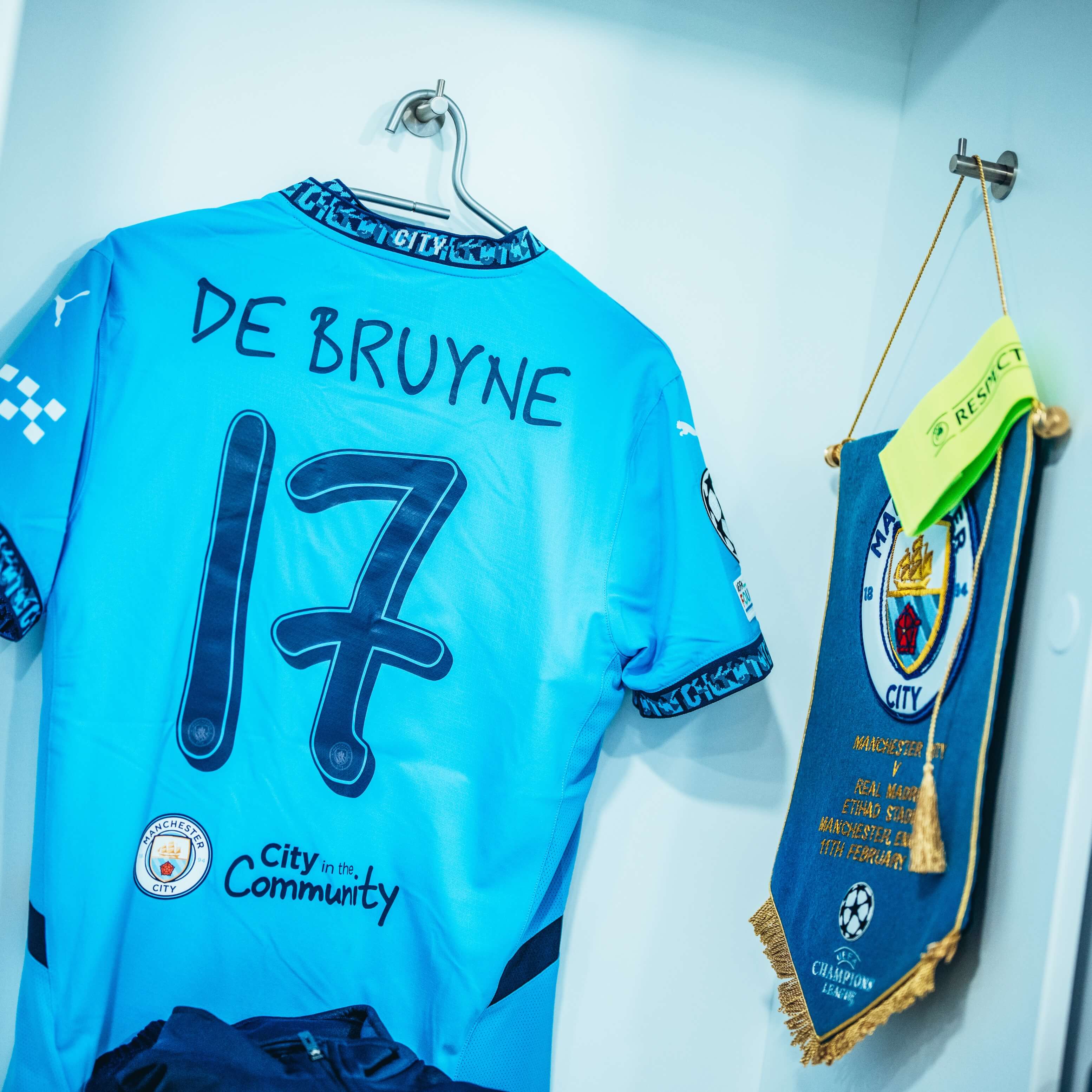 La camiseta de Kevin de Bruyne