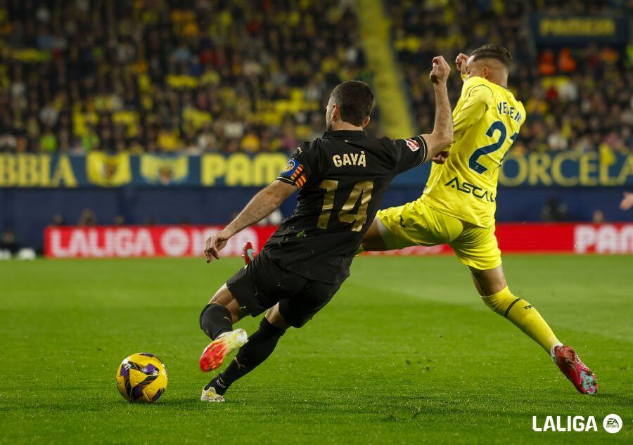 José Luis Gayà, ante el Villarreal CF (Foto: LALIGA).