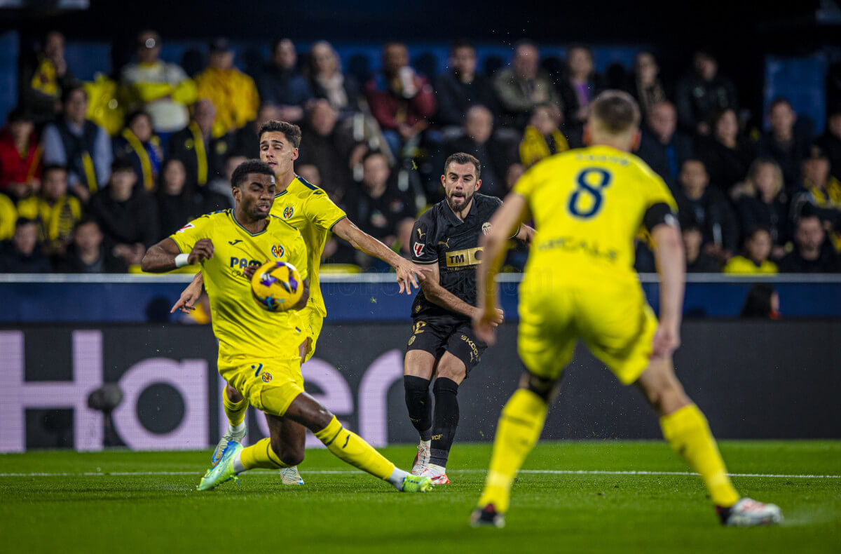 Luis Rioja, ante el Villarreal CF (Foto: LALIGA).