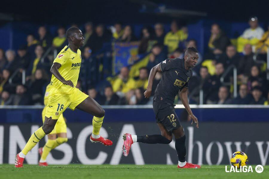 Sadiq Umar, ante el Villarreal CF (Foto: LALIGA).