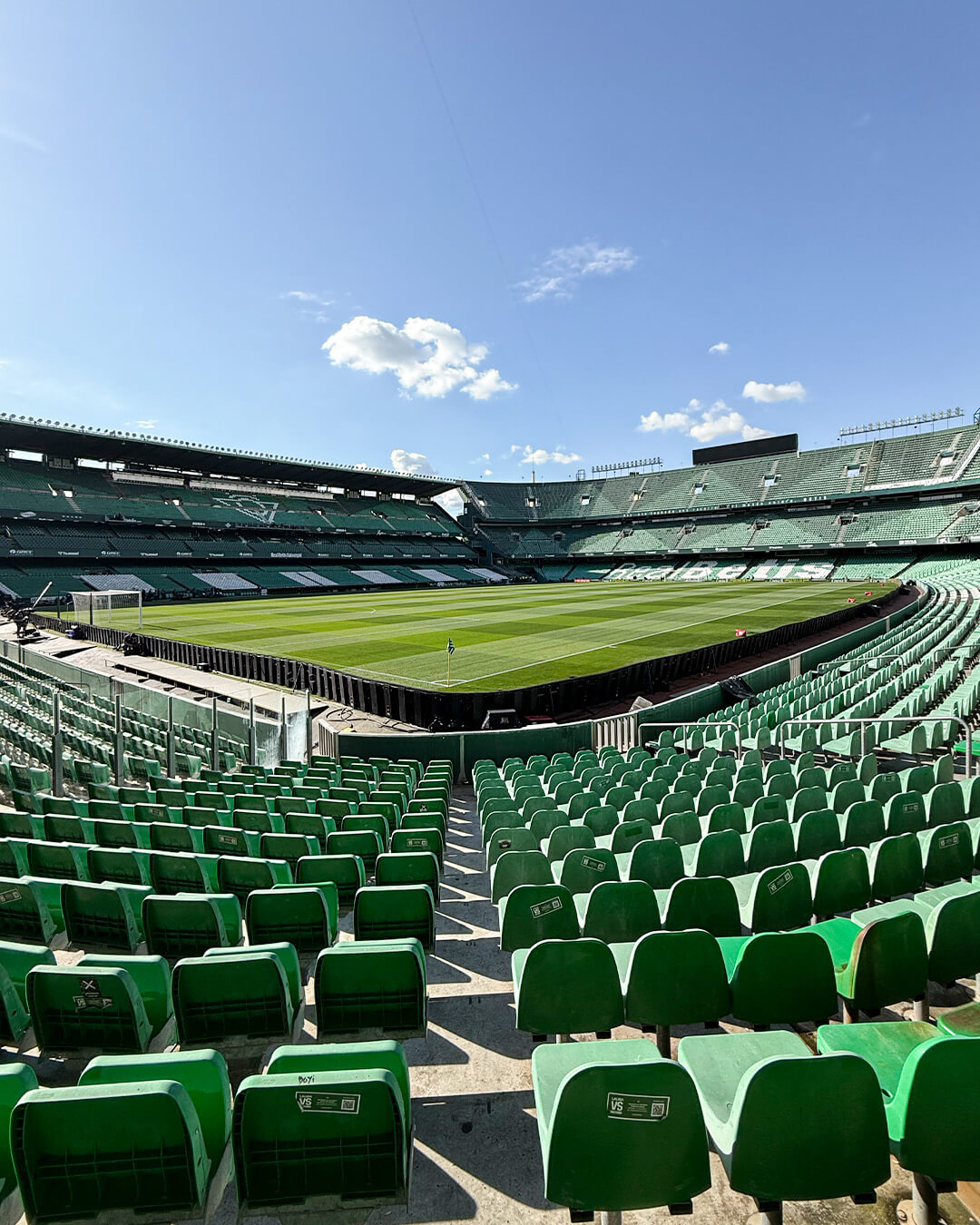 El estadio Benito Villamarín antes del partido ante el Real Madrid (Fuente: @realmadrid)