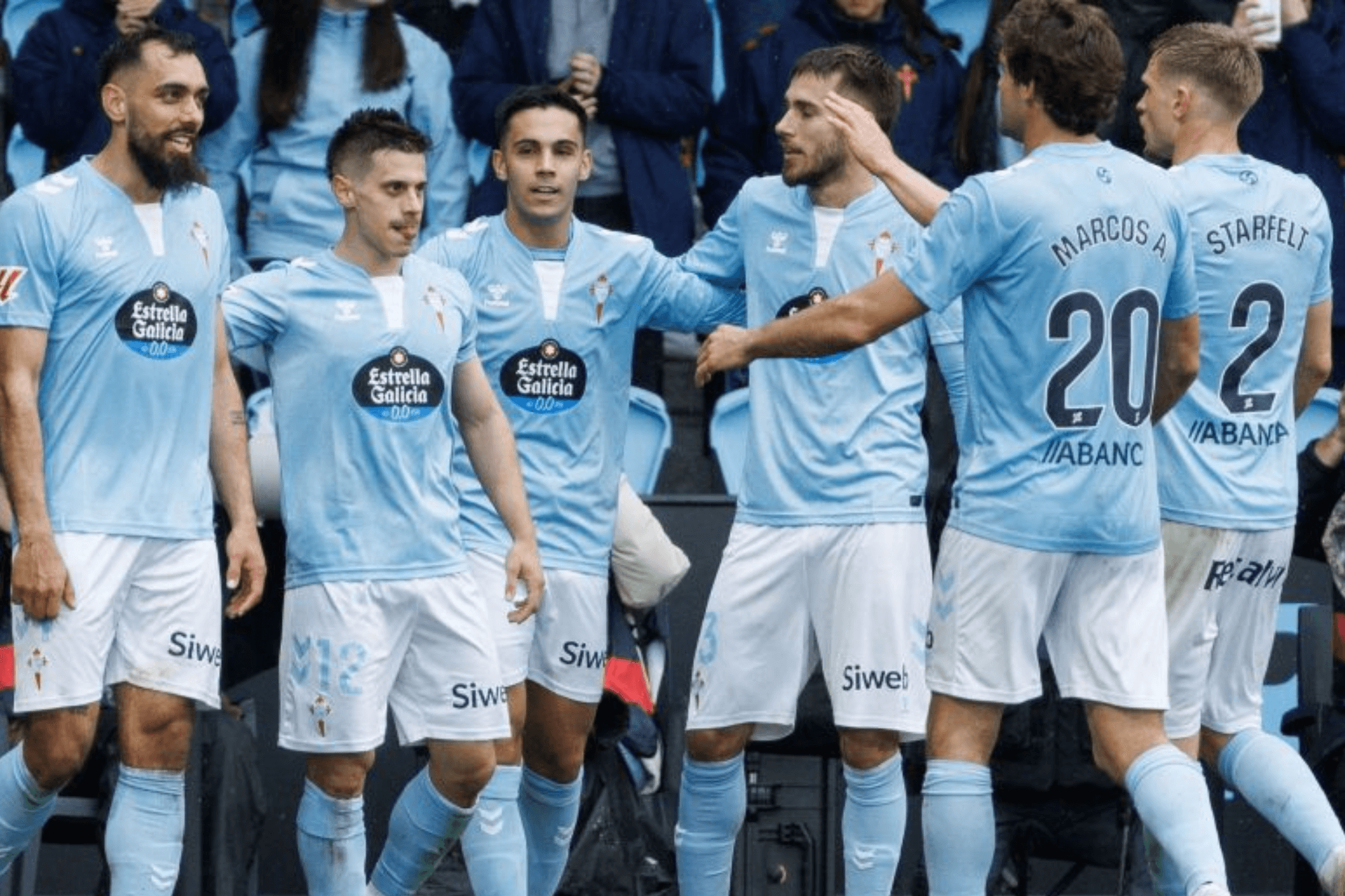 Celebración del gol de Alfon (Foto: LaLiga).