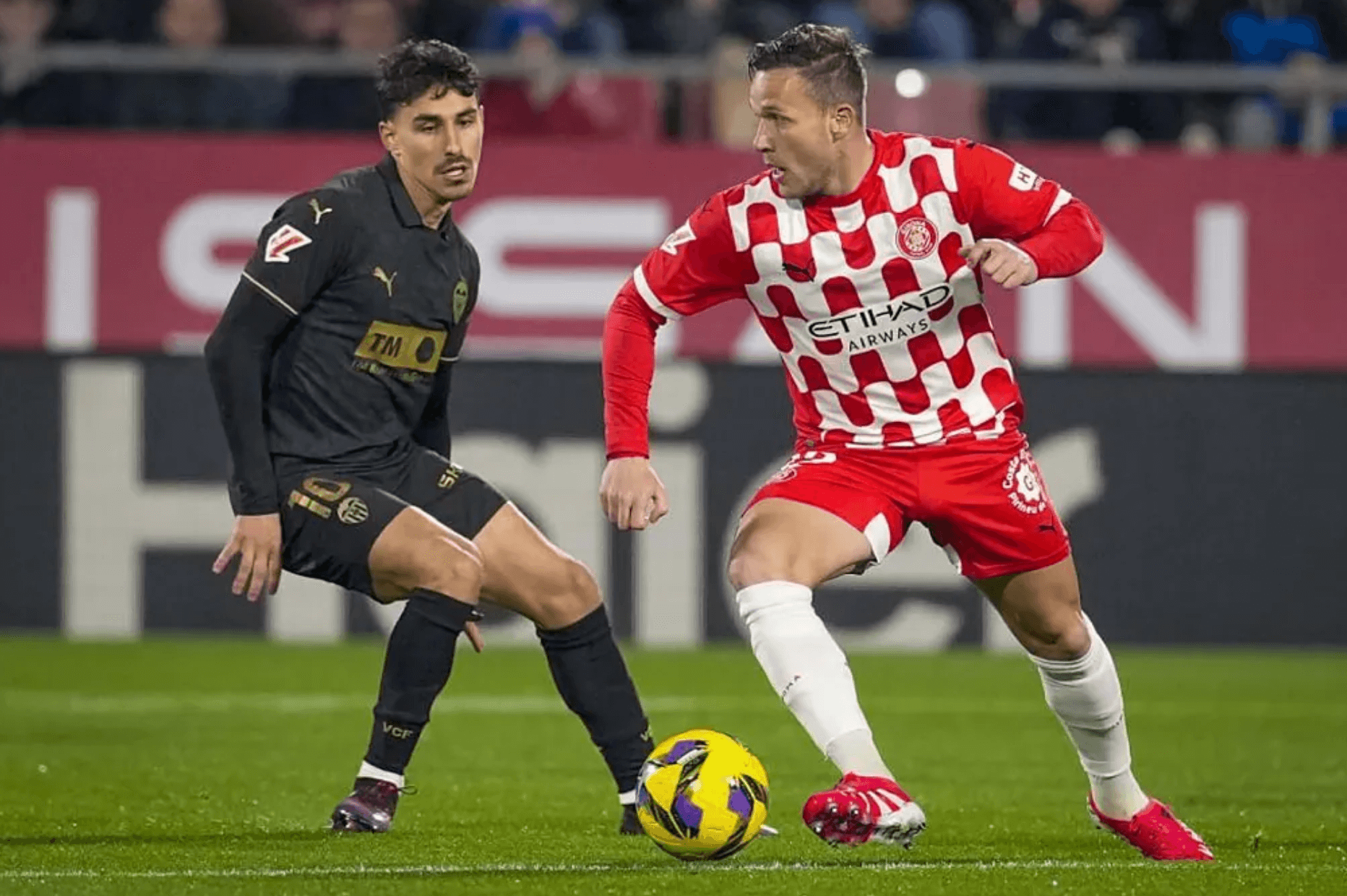 André Almeida ante el Girona