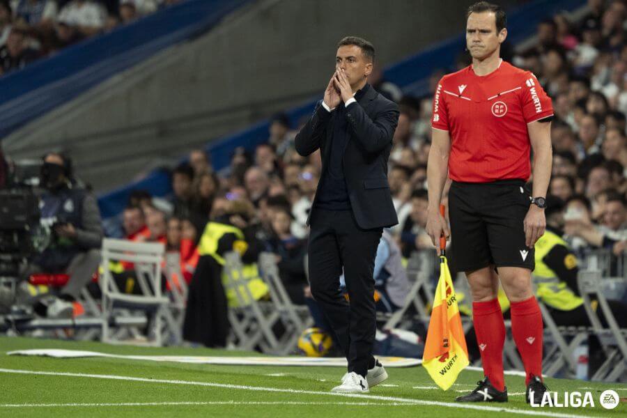 Borja Jiménez, durante el Real Madrid-Leganés (Foto: LaLiga).