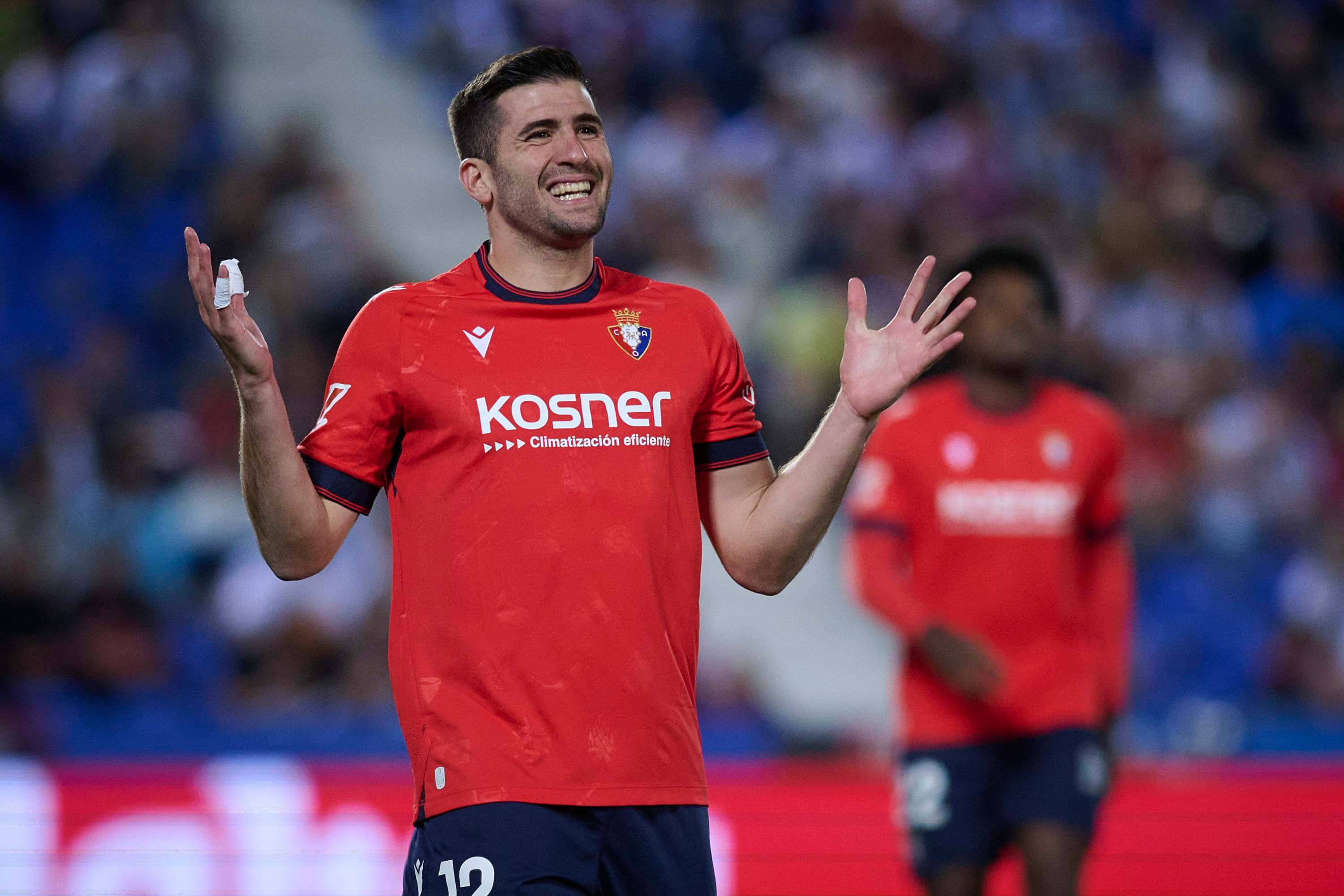 Jesús Areso, en el Leganés-Osasuna (Foto: Cordon Press).