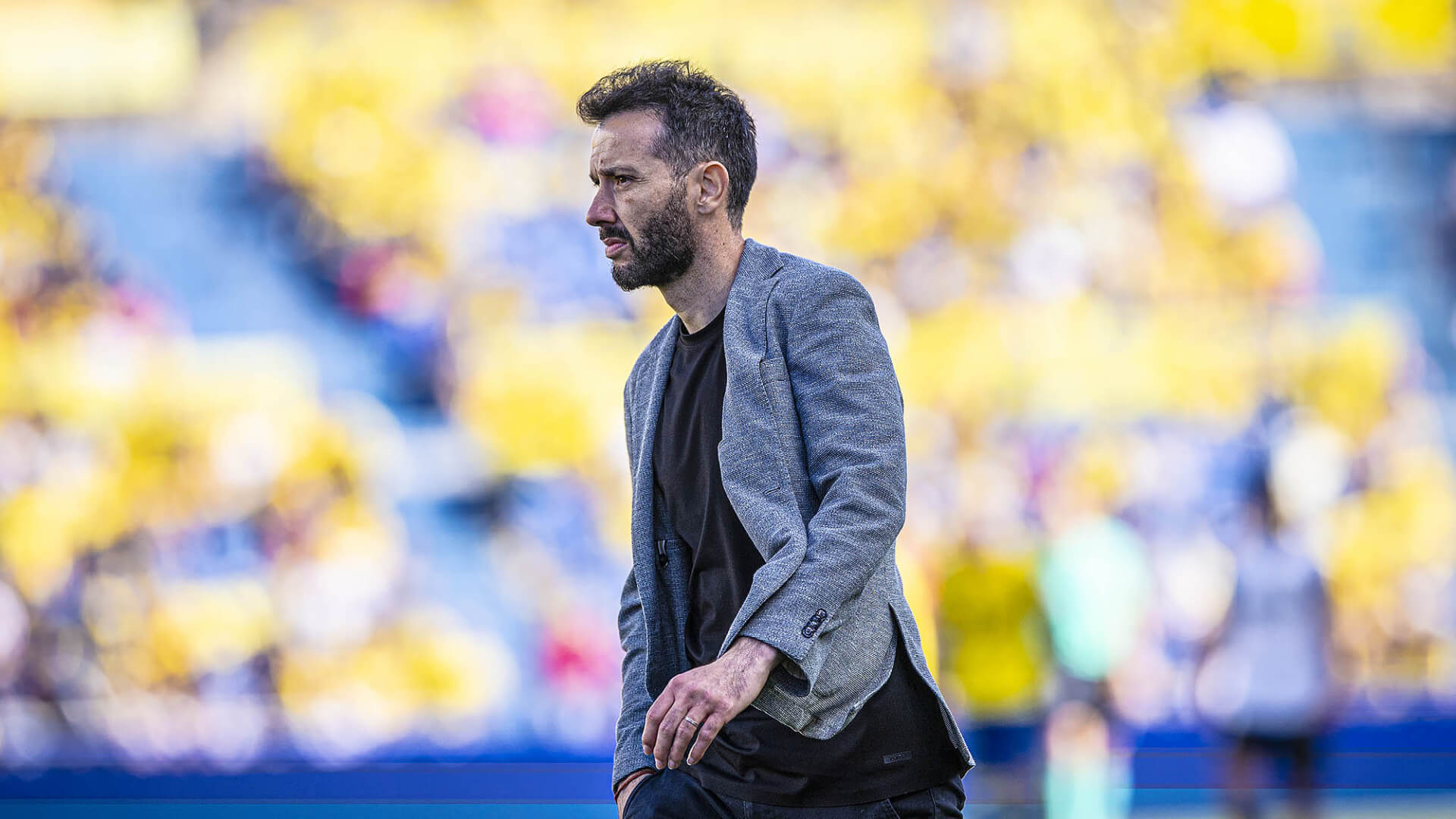 Carlos Corberán en Las Palmas