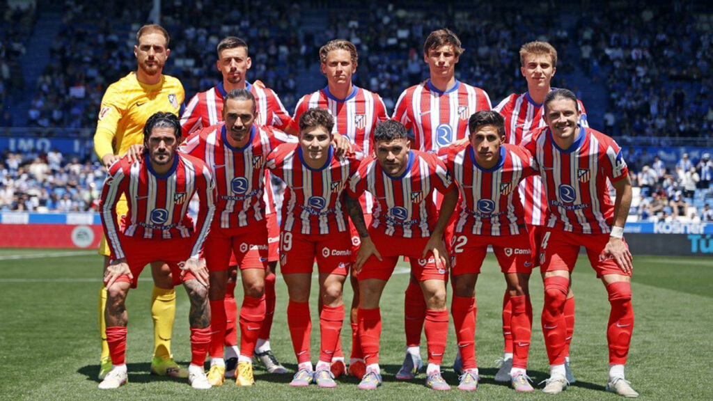 El once del Atlético de Madrid ante el Alavés (Cordon Press)