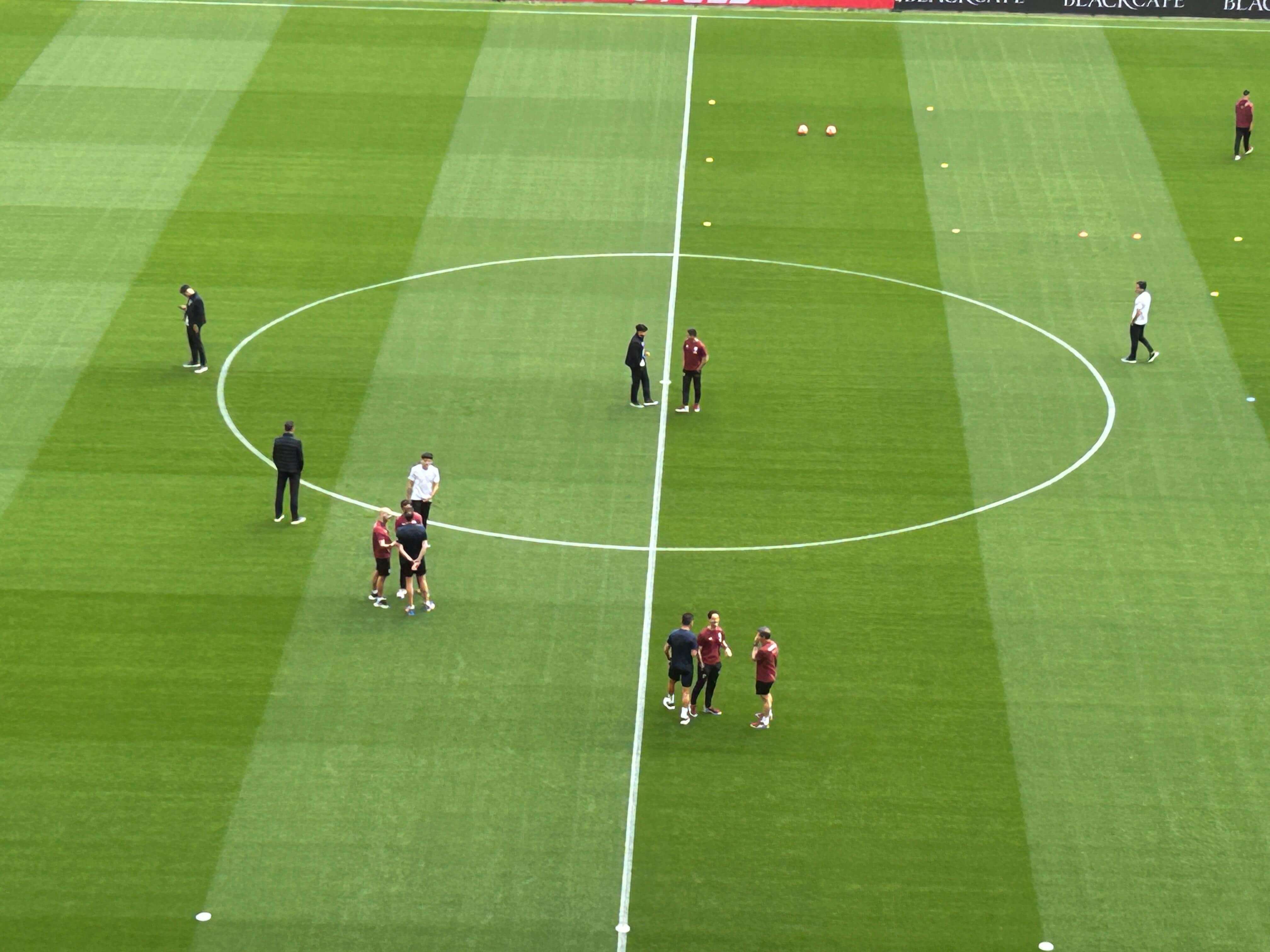 El Valencia CF llega a Mestalla