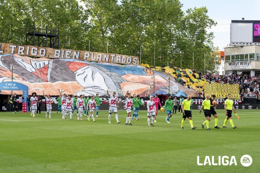 El Estadio de Vallecas acoge el partido (Foto: LALIGA)