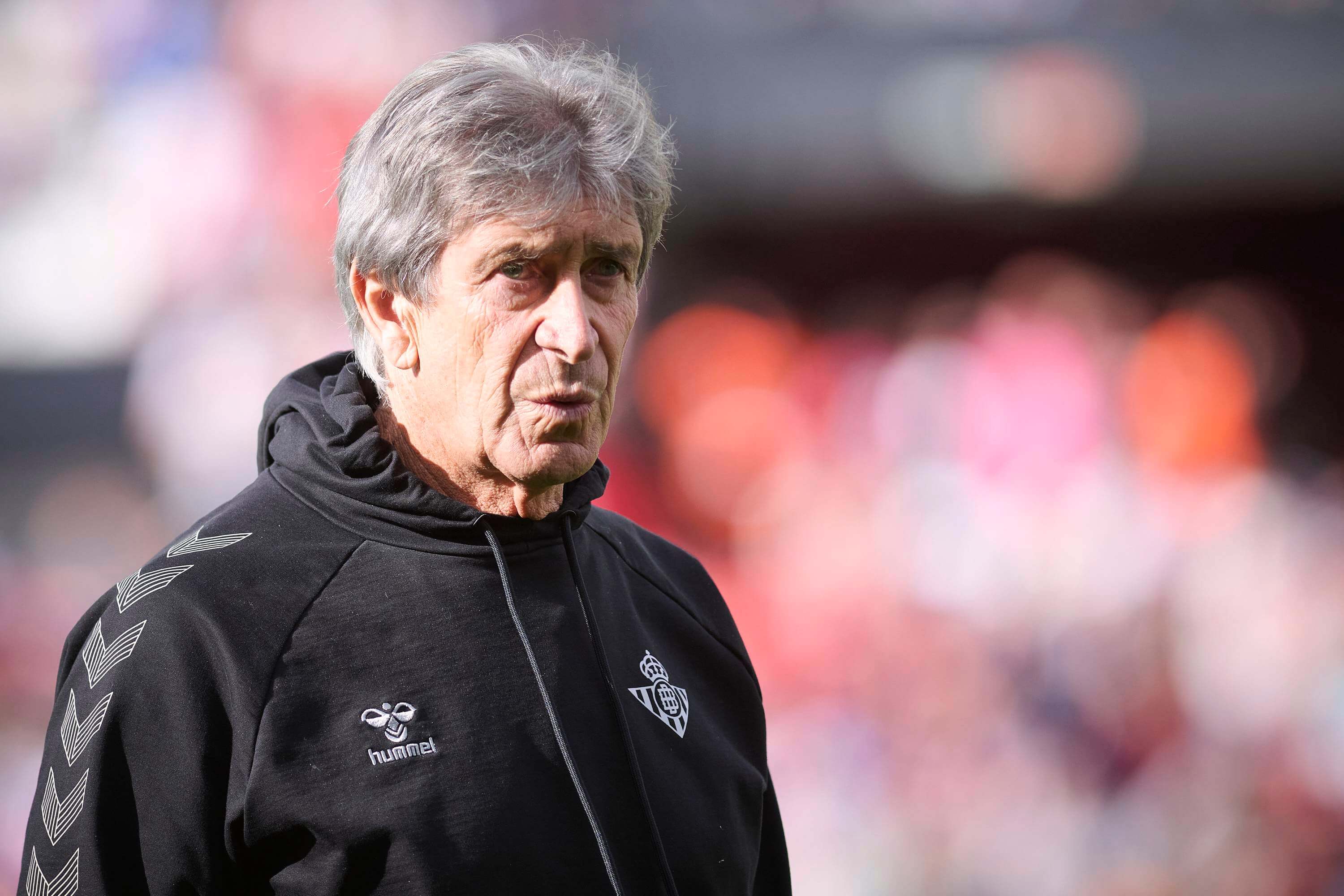 Manuel Pellegrini, en el Rayo-Betis (Foto: Cordon Press).
