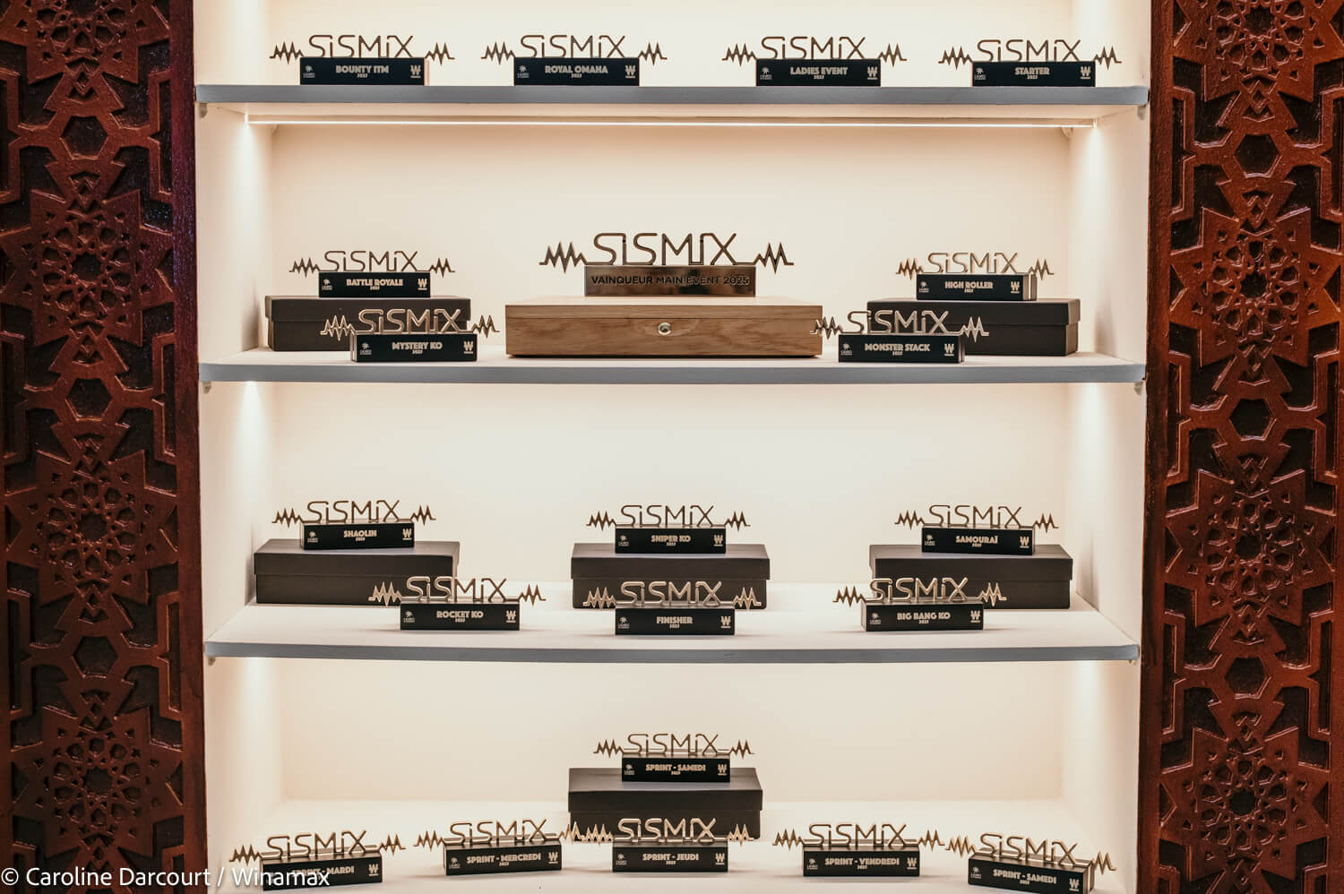 Sismix, trofeos para los campeones