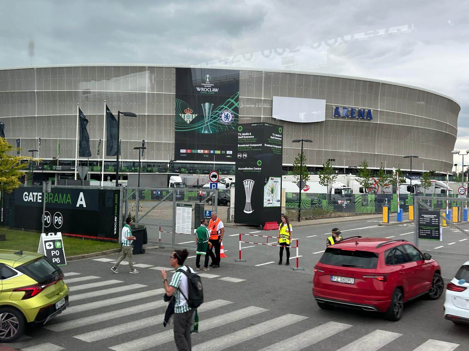 Estadio Municipal de Breslavia.