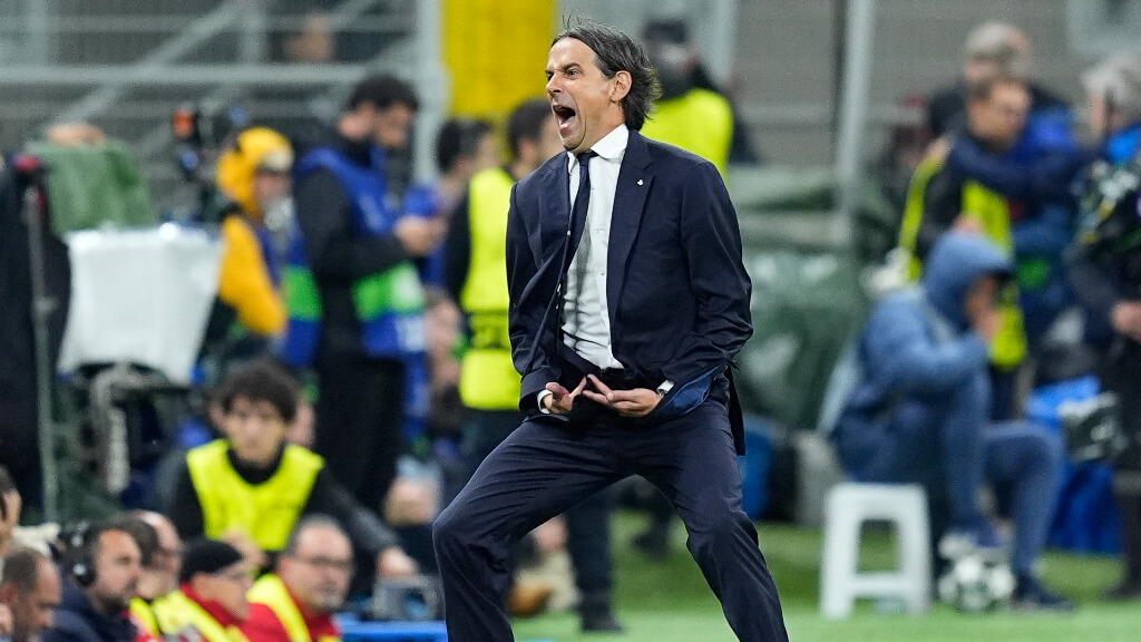 Simone Inzaghi celebrando el pase a la final de la Champions League (Europa Press)