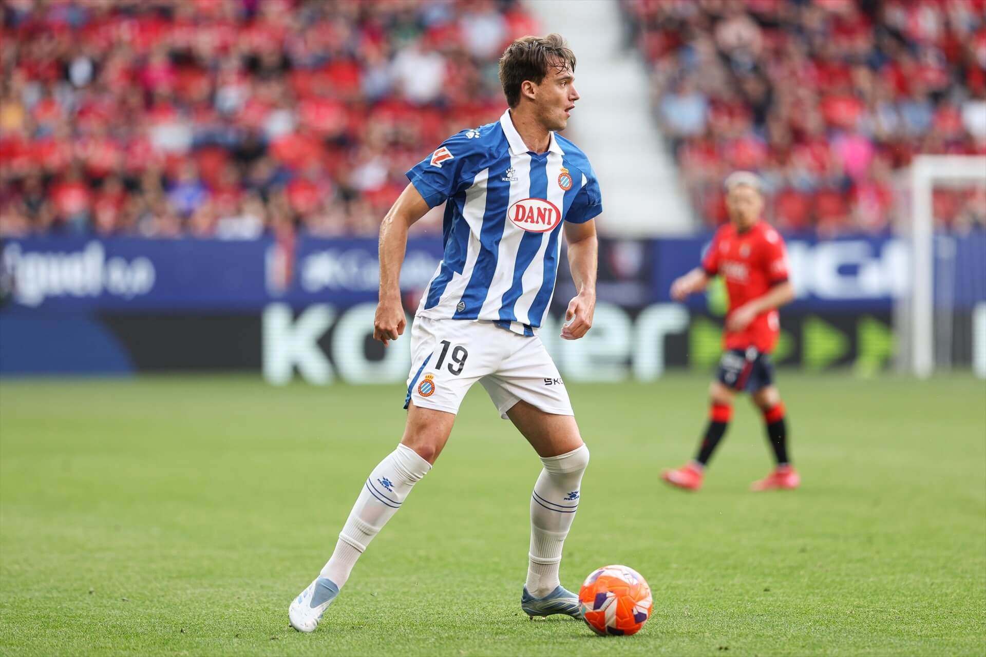 Urko González de Zárate, durante un partido del Espanyol (Foto: Europa Press).