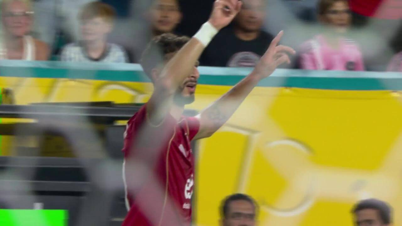 Abou Ali y su gol anulado ante el Inter Miami (ElDesmarque)