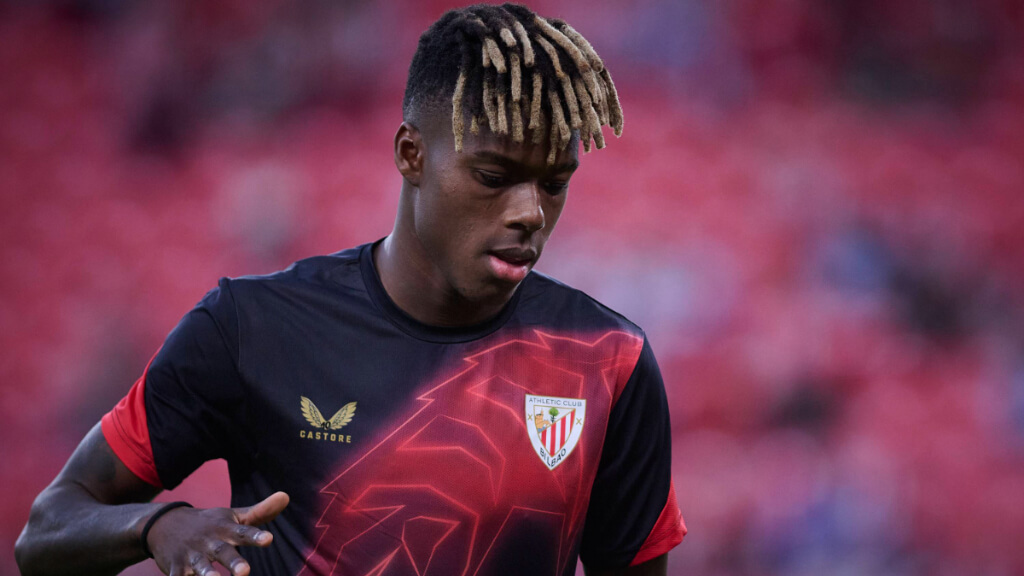 Nico Williams en un partido con el Athletic (Cordon Press)