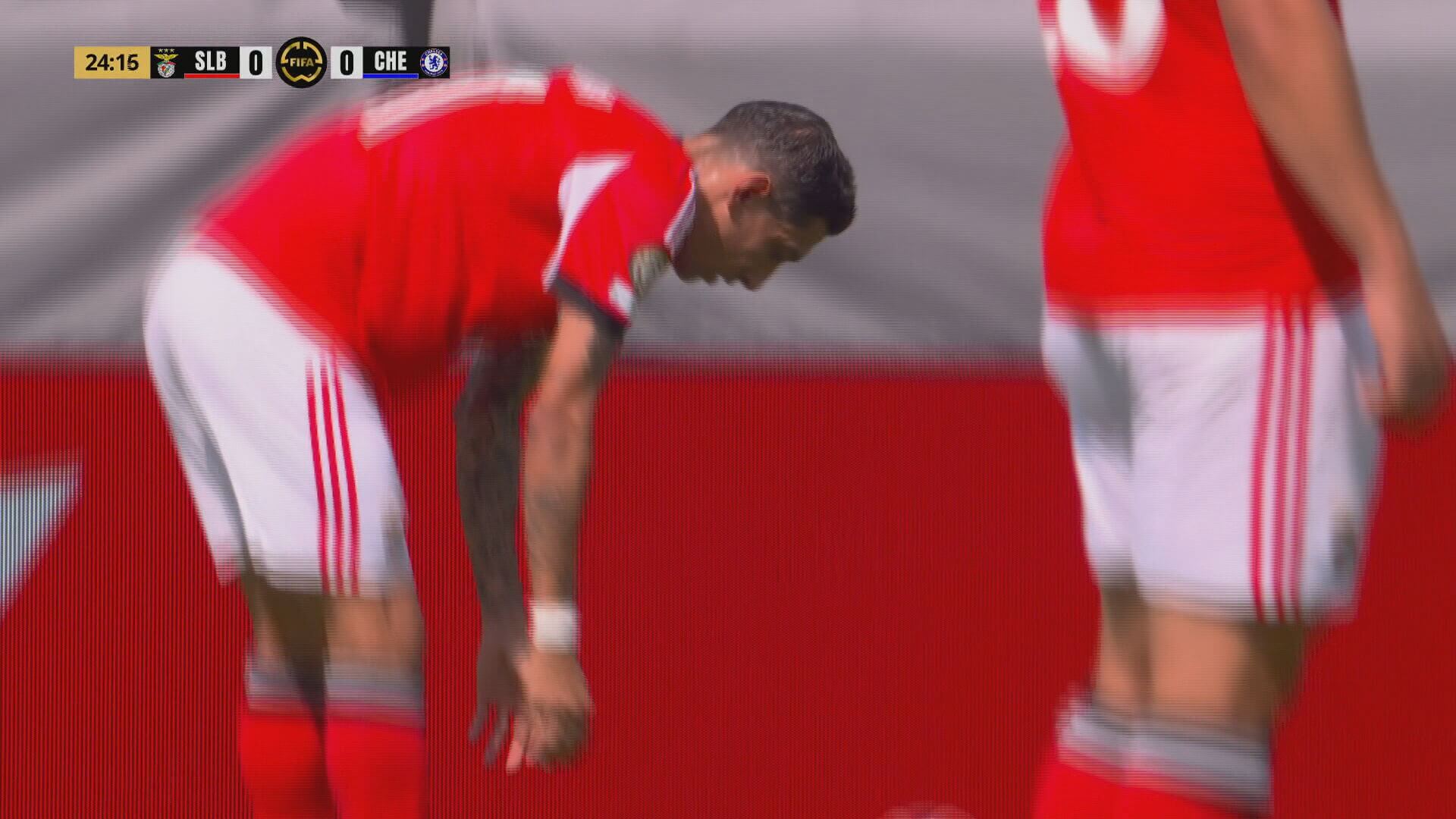 Ángel Di María en el Benfica - Chelsea