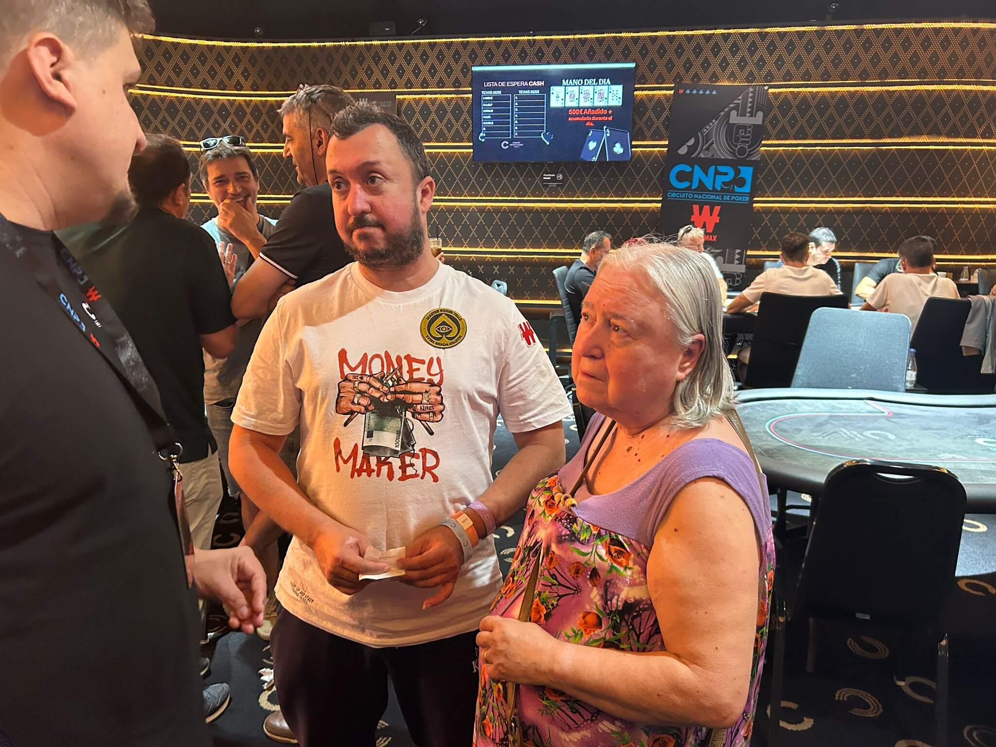 Juan Velasco y su madre Carmen