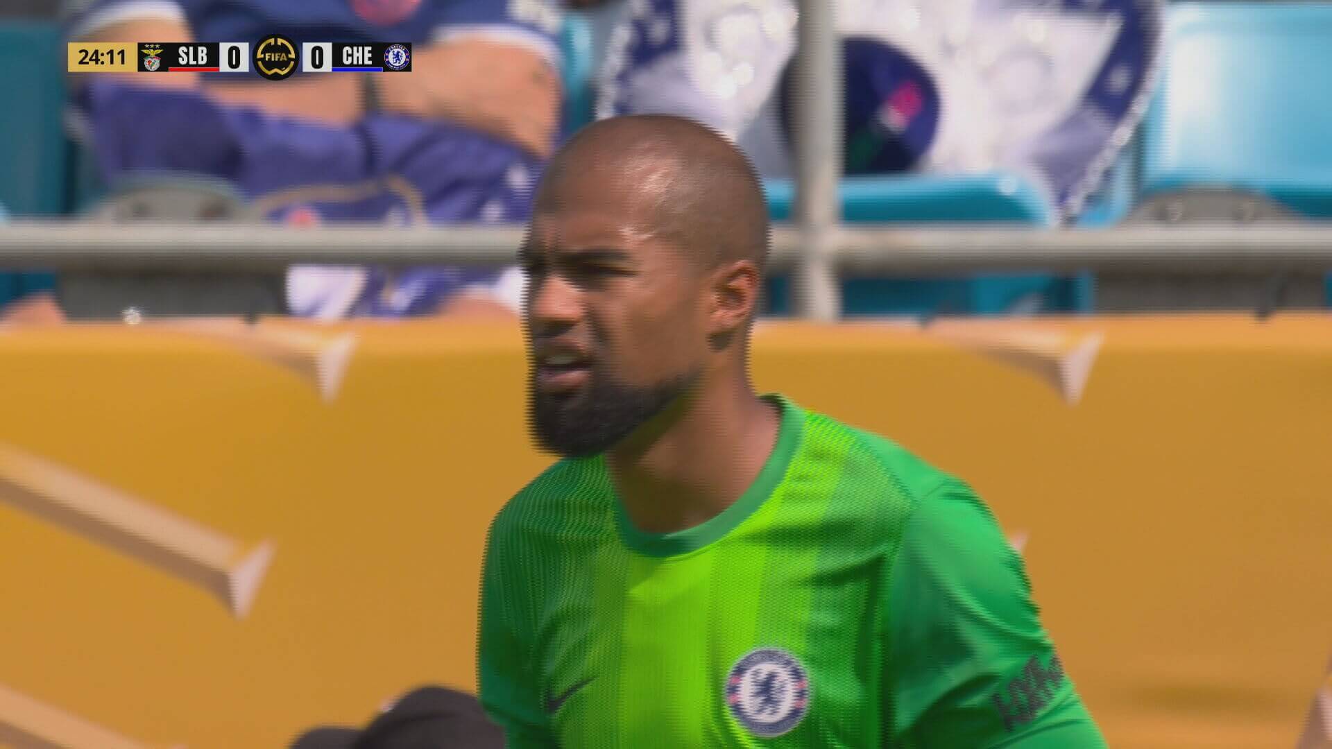 Robert Sánchez en el Benfica - Chelsea