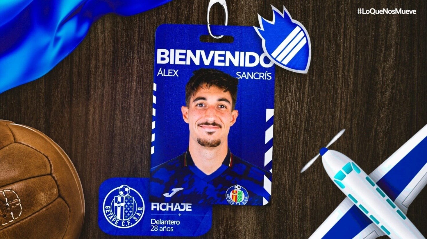 Álex Sancris, nuevo jugador del Getafe (Foto: Getafe).