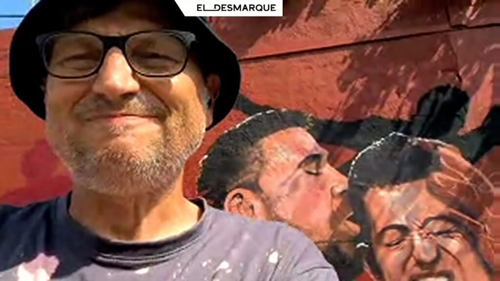 El mensaje de Carlos López, artista del famoso mural de Nico Williams, tras su renovación