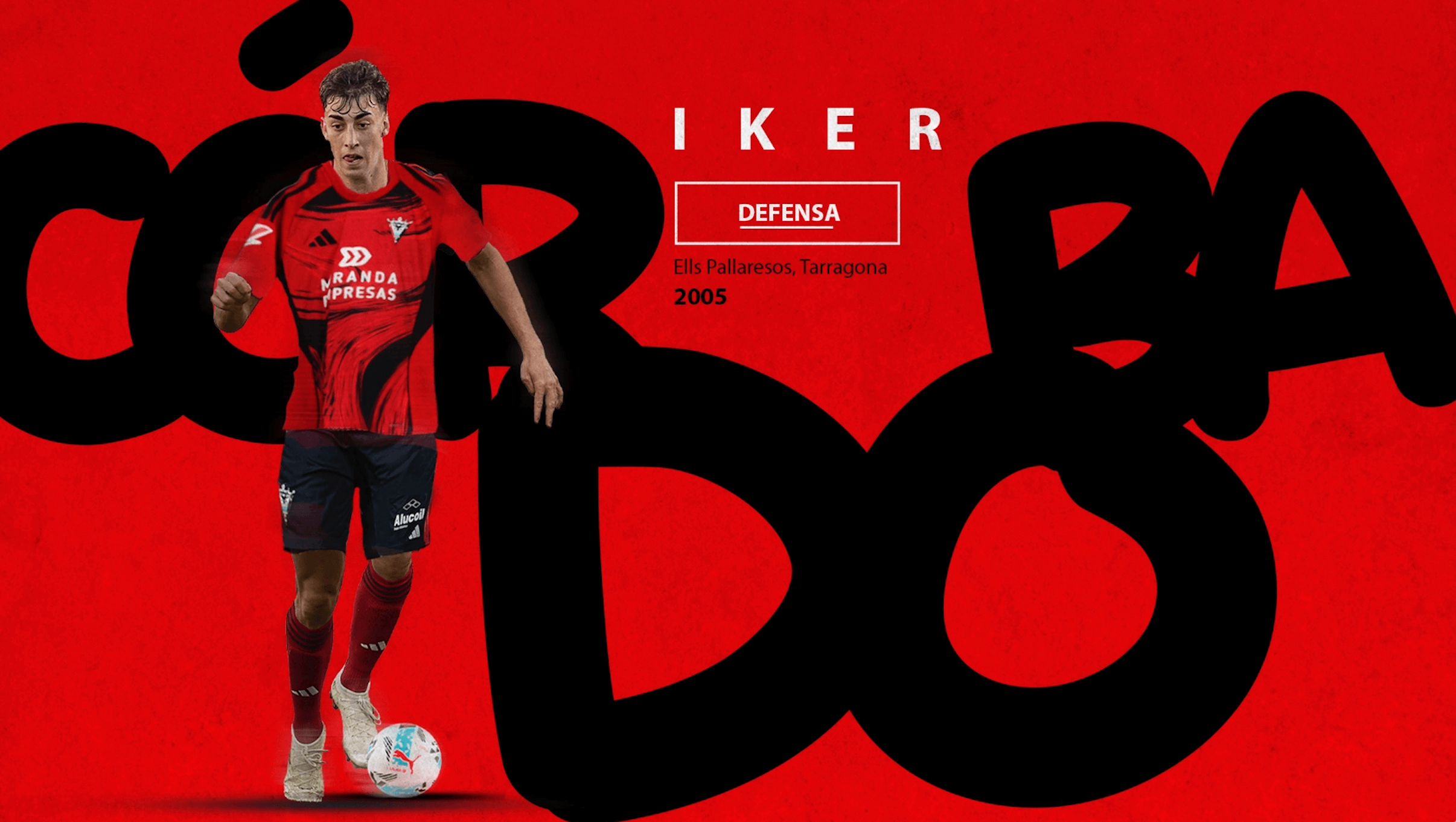 íker Córdoba se va al Mirandés