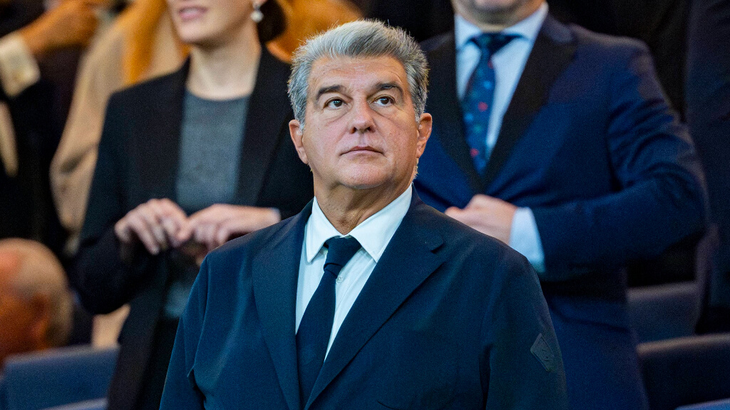 Joan Laporta durante un partido del FC Barcelona (Fuente: Cordon Press)