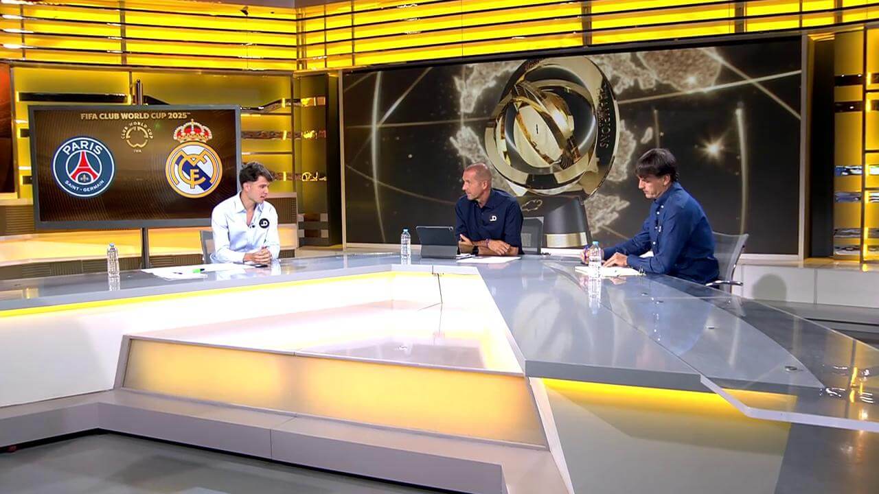 Moriente, Manu Carreño y Dani Martidí en la previa al PSG-Madrid