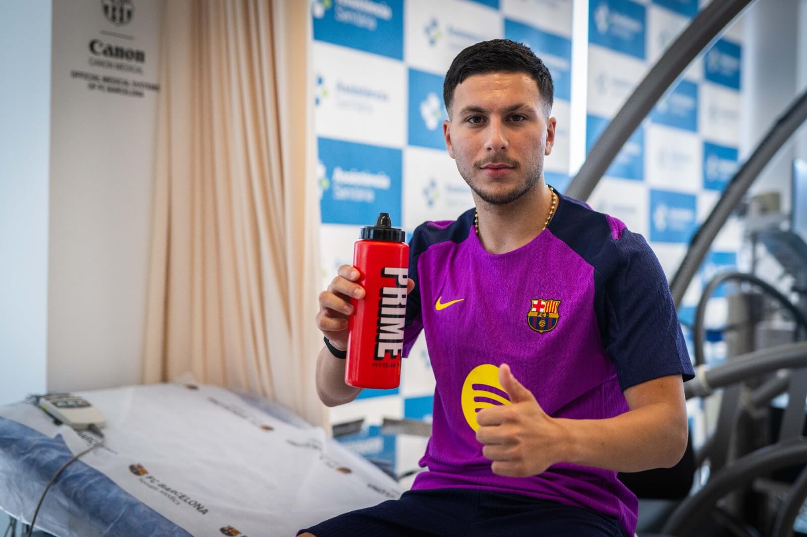 Roony Bardghji pasa el reconocimiento médico (Foto: FC Barcelona).