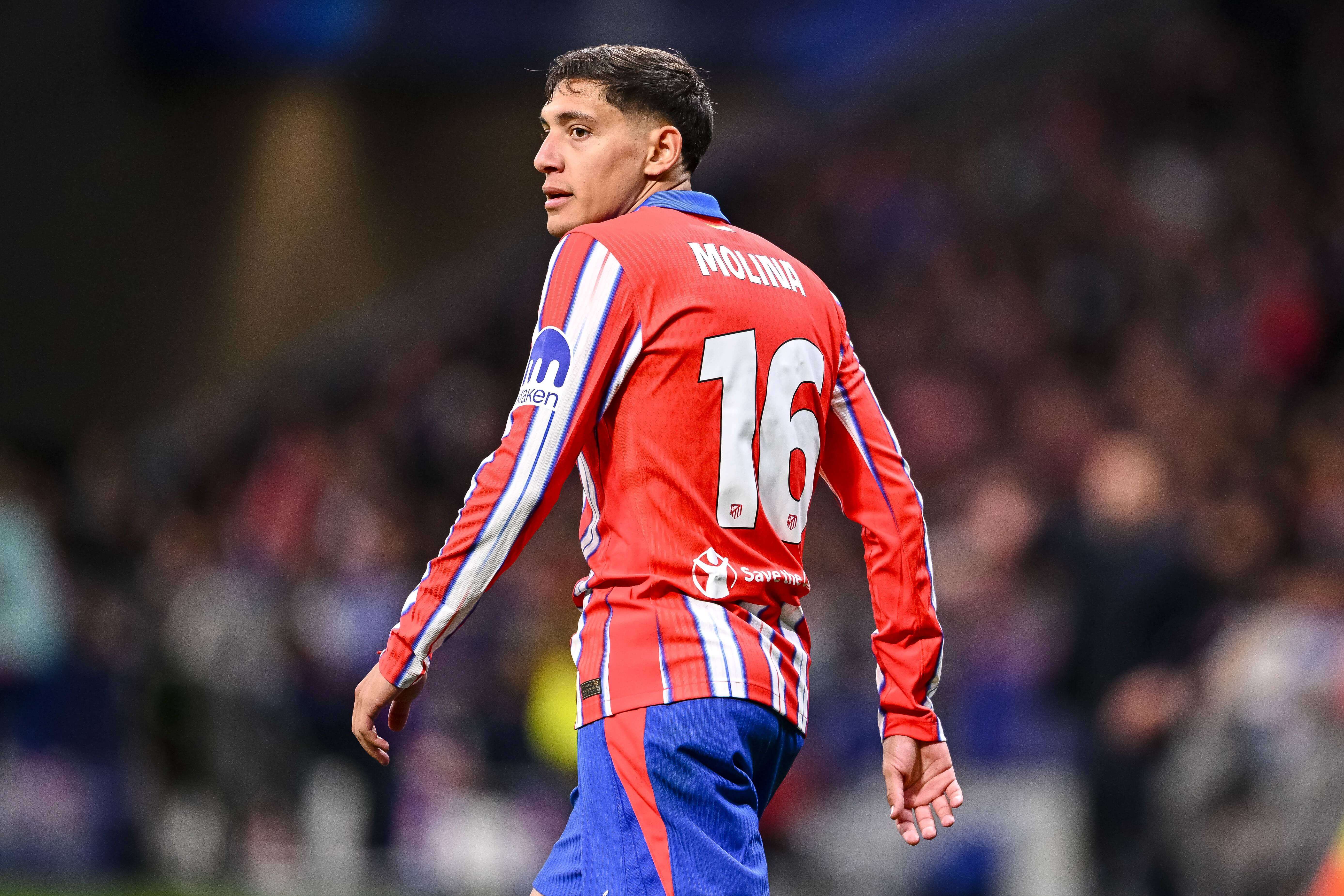 Nahuel Molina, en un partido del Atlético de Madrid (Foto: Cordon Press).