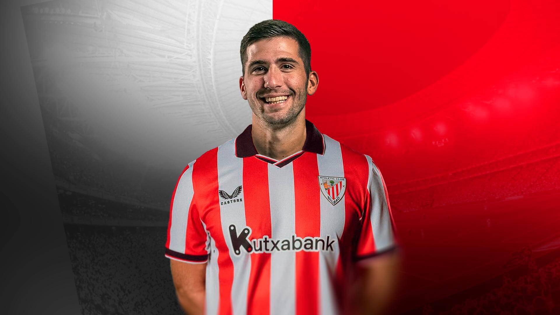 El lateral Jesús Areso ya es jugador del Athletic Club.