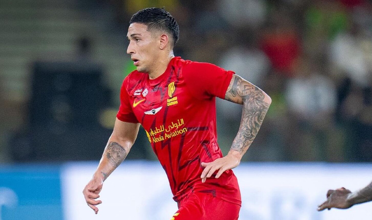Equi Fernández, en un partido con el Al-Qadsiah (Foto: AQFC).