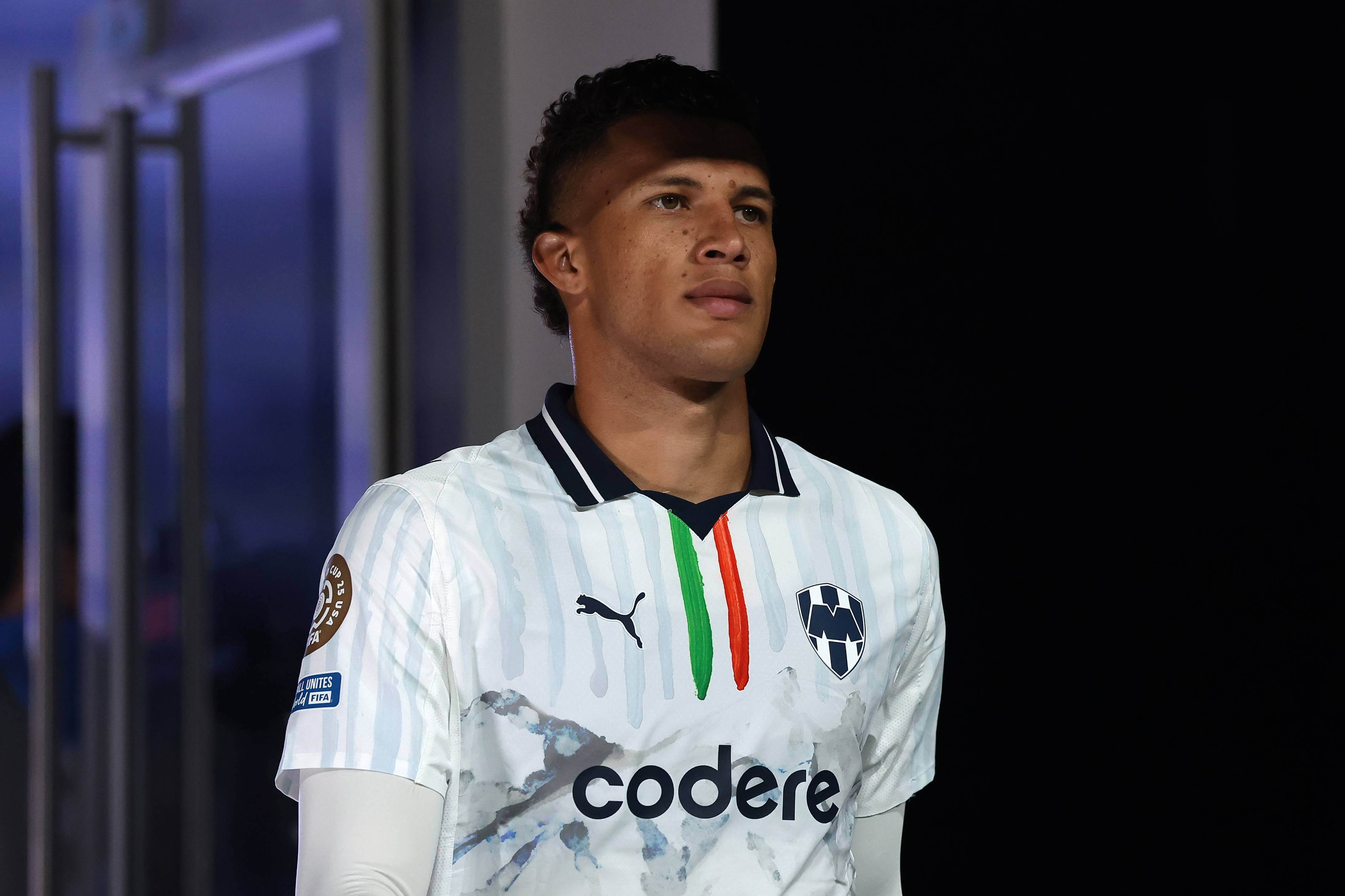 Nelson Deossa, en un partido de Rayados (Foto: CordonPress).